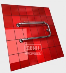 Полотенцесушитель ДВИН P 32/50 1" С полкой Водяной (К0)