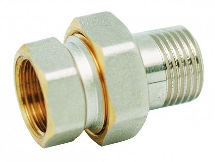 Сгон прямой с накидной гайкой 3/4" ВРНР (90/10)