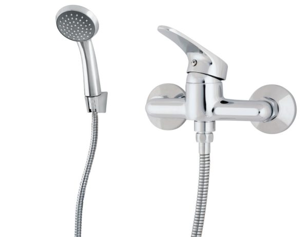 Смеситель для душа Однорыч. карт.40 (латунь) RUSANT PC-B 80-65