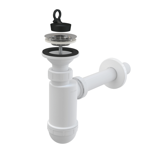 Сифон для умывальника Ø32 AlcaPlast