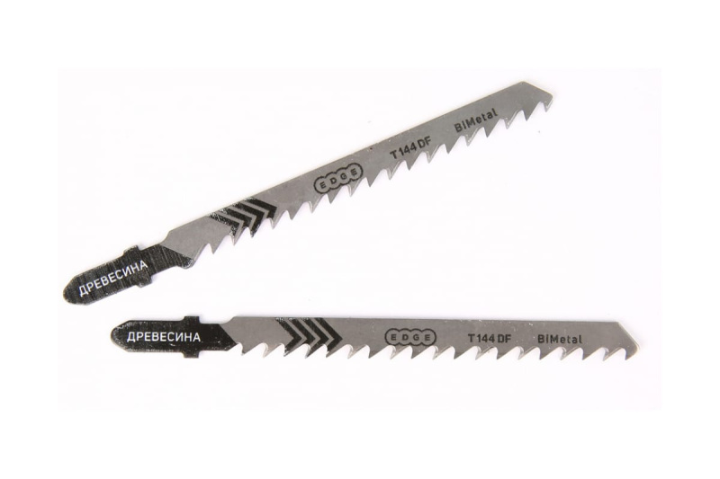 Пилка по дереву T144DF 2 штуки в блистере EDGE by PATRIOT 814010006 Пилка по дереву T144DF 2 штуки в блистере EDGE by PATRIOT 814010006