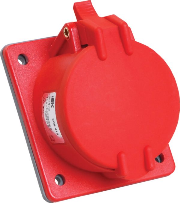 Розетка встраиваемая ССИ-425 32А-6ч/200/346-240/415В 3Р+PЕ+NIP44 MAGNUM ИЭК