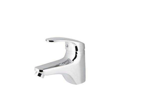 Смеситель VIKO для раковины Ø40 с гайкой, излив 11см