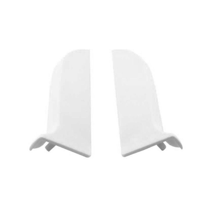 Заглушка правая с доп.креплением Лайн Пласт Матовый L003 Дуб беленый