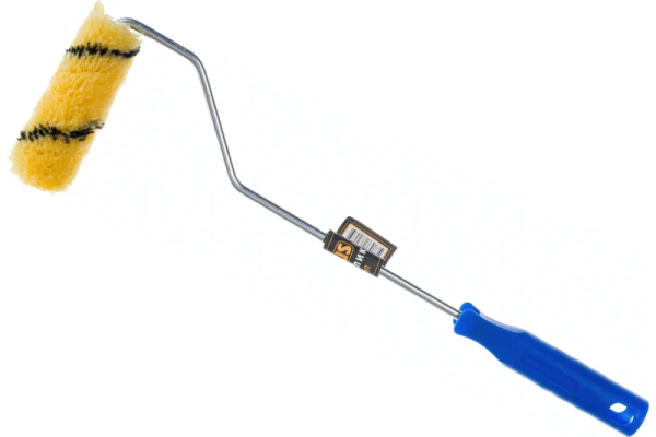 Мини-валик с удлиненной ручкой полиакрил 11/15/100 мм ручка 6 мм