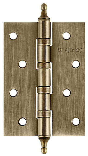 Петля универсальная 100х75х2,5мм AB конус (бронза) блистер FUARO