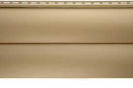 Сайдинг виниловый золотистый ВН-03 3100*226мм Блокхаус Престиж