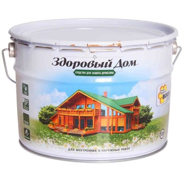 Деревозащитное средство Здоровый Дом сосна 10 л
