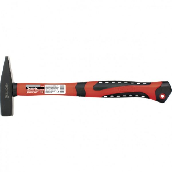 Молоток 600 гр фибергласовая обрезиненная рукоятка 10340 MATRIX