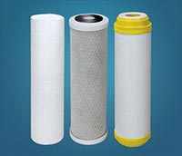 Комплект картриджей AquaKit (PP+CP+RIC) угольный/умягчение