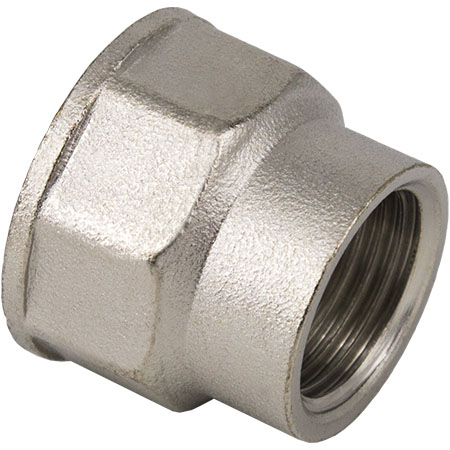 Муфта переходная 2" x 1 1/2" ВР никель (40/5) "РТП" (бирка)