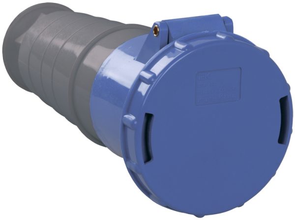 Розетка переносная 233 2Р+РЕ 63А 220В IP54 ИЭК (упак.10/2)