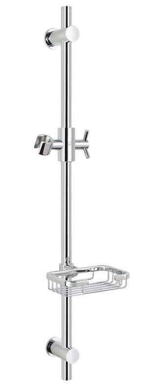 Душевая стойка KAISER металл (хром) + мыльница