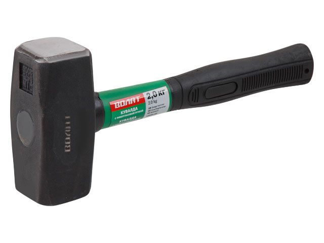 Кувалда 2000 гр фибергласовая рукоять ВОЛАТ Кувалда 2000 гр фибергласовая рукоять ВОЛАТ