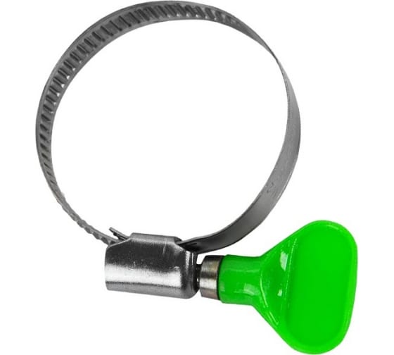 Хомут червячный с барашком 12-20/9 (нерж. сталь) WM (100 шт)