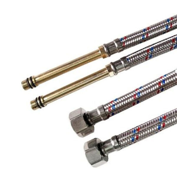 Подводка гибкая для смесителя удл.штуц 150 см (2 шт.)