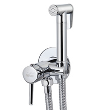 Смеситель VIKO встроенный под биде Ø25 с гигиеническим душем (латунь)