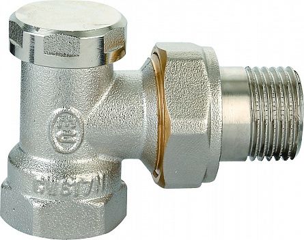 Клапан запорный угловой 3/4"