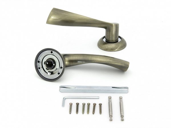 Ручка дверная A Swim AB (античная бронза) "PALLADIUM"