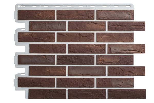 Фасадная панель Кирпич рижский-01 0,795*0,591м