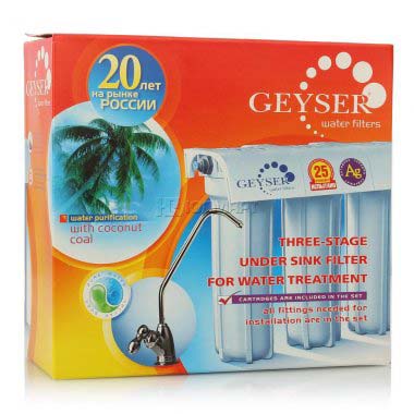 Фильтр Гейзер-3 ВК Люкс для жесткой воды