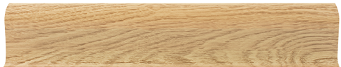 Плинтус Лайн Пласт Матовый 58*22*2200мм L050 Дуб классический