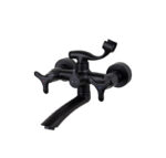 Смеситель KAISER Trio ванна излив 15 см кер 3-листник черный Смеситель KAISER Trio ванна излив 15 см кер 3-листник черный