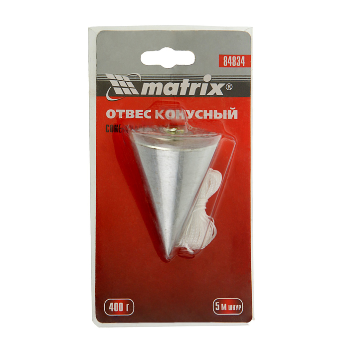 Отвес 400 гр MATRIX 84834 Отвес 400 гр MATRIX 84834