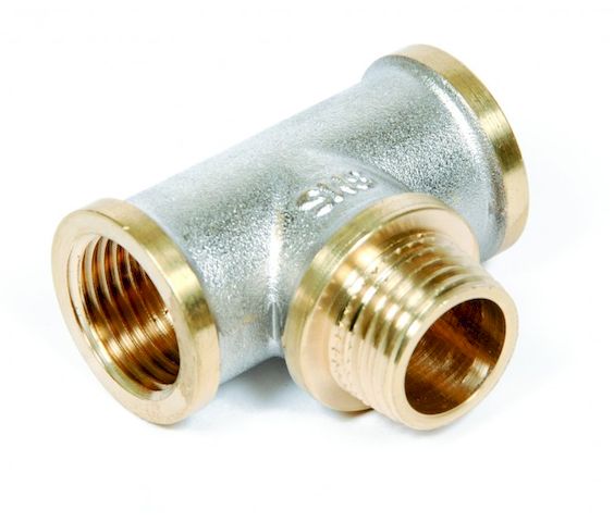 Тройник 3/4''ВР x 3/4"НР x 3/4"ВР (80/10)