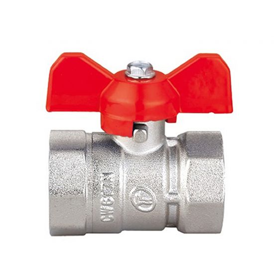 Кран шаровой 1/2" в/в баб. (LIGHT) "Double-Lin" (16/192)