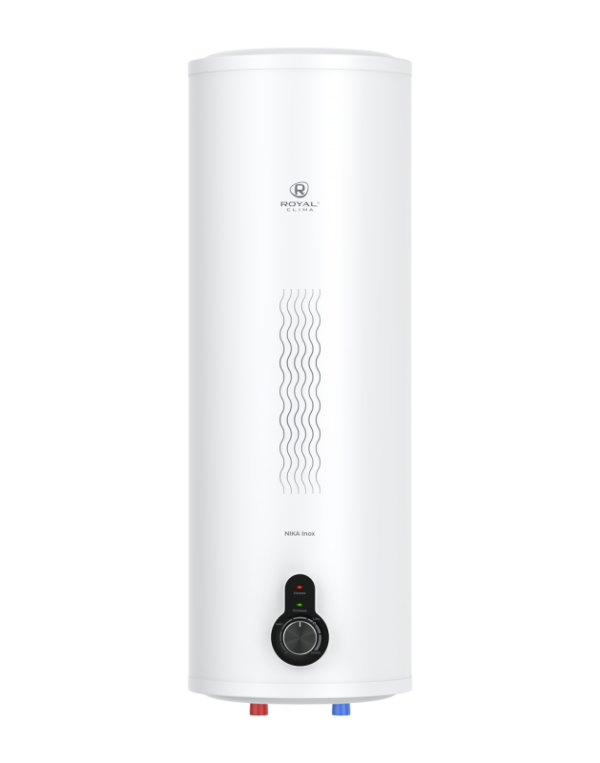 Водонагреватель накопительный 50л круглый, мех.управ, узкий (нерж.ст) NIKA Inox