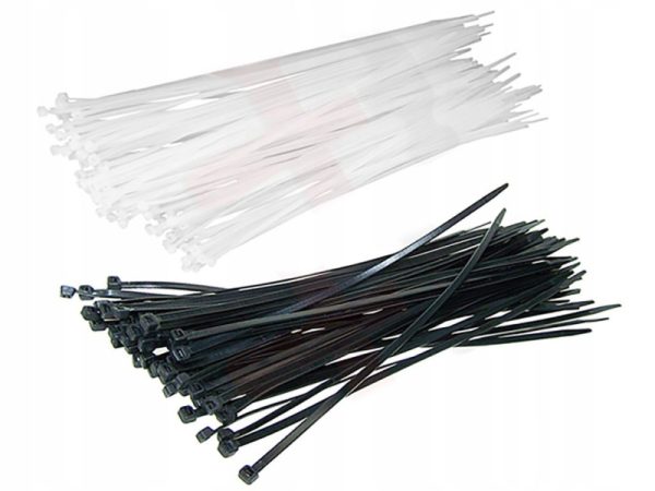 Хомут нейлоновый многоразовый 8x250 мм, белый, NYCT80-250 (100шт в упак) ФЕРОН