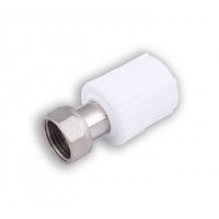 Муфта полипропиленовая с накидной гайкой 20 х 1/2" (125/25)