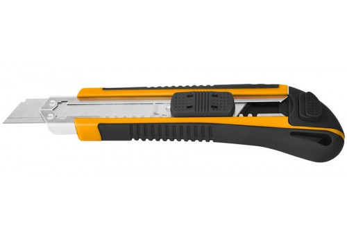 Нож универсальный 18 мм INGCO HKNS16538