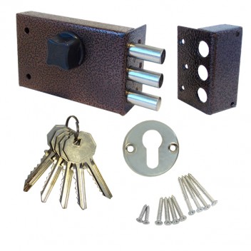 Замок накладной 3НЦ-1 (англ. ключ) "САЗАР"**