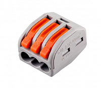 Универсальные компактные клеммы 3-проводные (DIY упаковка 5 шт), LD222-413 FERON