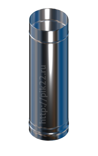 Труба нерж. 1.0м d 150 0.8мм