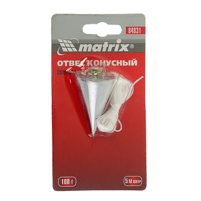 Отвес 100 гр MATRIX 84831 Отвес 100 гр MATRIX 84831
