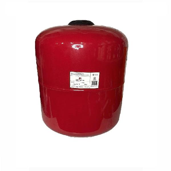 Расширительный бак 19 л. TIM для ГВС красный, Подключение 3/4"