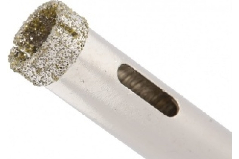 Сверло алмазное по керамограниту 8*67 мм 3-гранный хвостовик MATRIX 2 шт Сверло алмазное по керамограниту 8*67 мм 3-гранный хвостовик MATRIX 2 шт