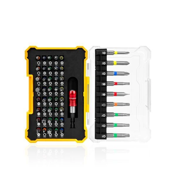 Набор бит 50 предметов АДАПТЕ S2 VERTEXTOOLS