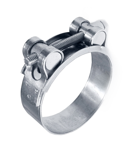 Хомут силовой 40-43 W1( оцинкованная сталь) WM /10 шт/