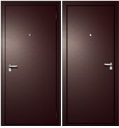 Дверь стальная Меги Элит Строй 2050*950 правая антик медь