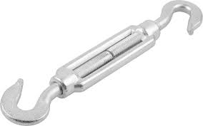 Талреп крюк-крюк DIN 1480 оцинк М6 (1 шт)