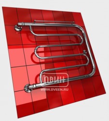 Полотенцесушитель ДВИН D 50/60 1-1/2" С полкой Водяной (К0)