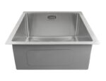 Мойка из нержавейки KAISER 440x440x200*2.0+1.2mm (цвет покрытия: сталь) /сифон
