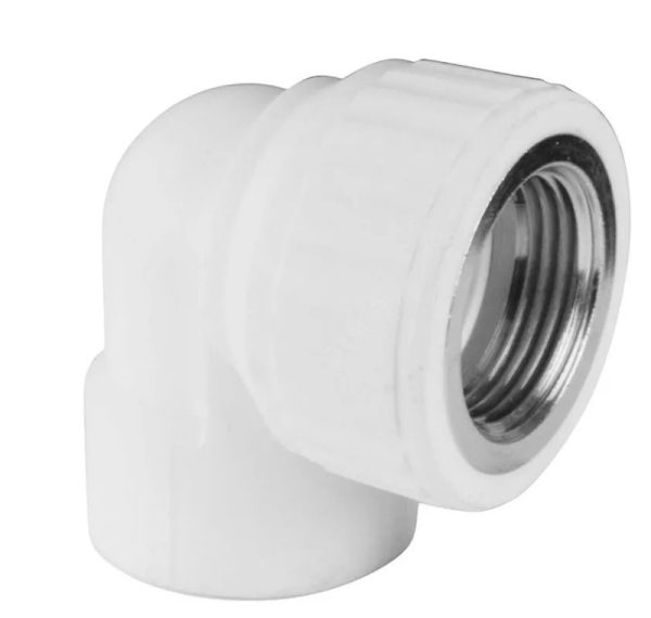 Угол полипропиленовый ВР 25х1/2" (100/25) Valfex
