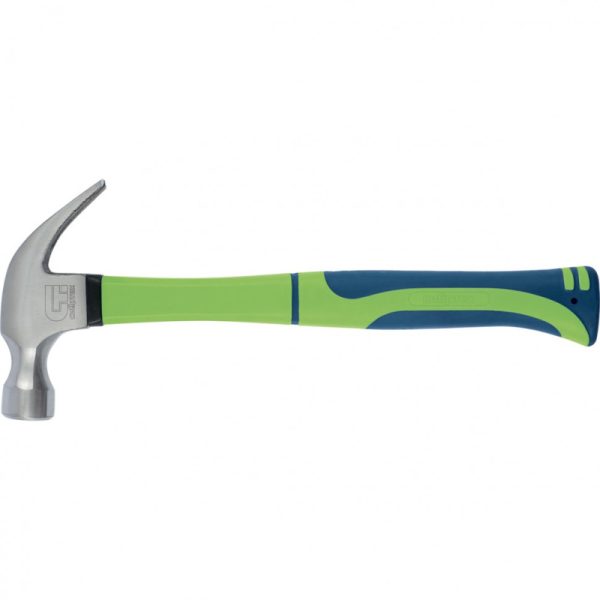 Молоток-гвоздодер 450 гр фиберглассовая рукоятка СИБРТЕХ 10442