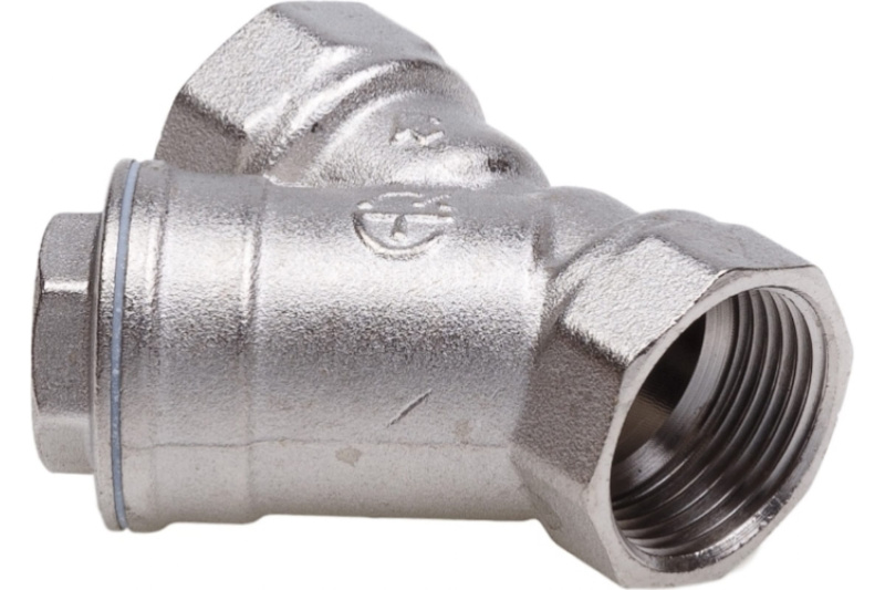 Фильтр косой латунный "AQUALINK" 3/4" в/в