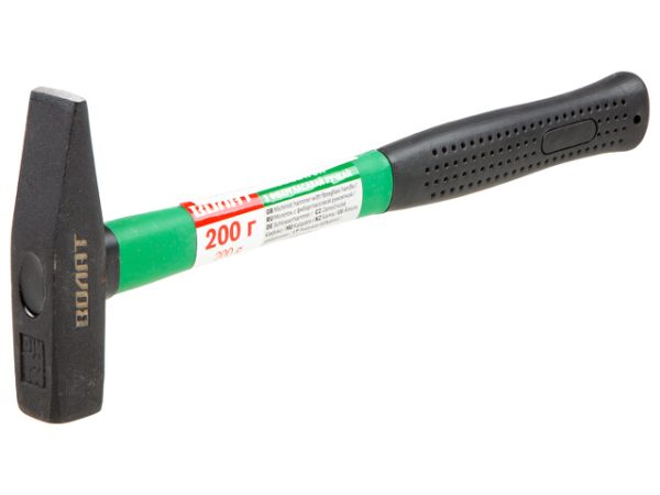 Молоток 200 гр с фиберглассовой рукояткой ВОЛАТ 10180-02